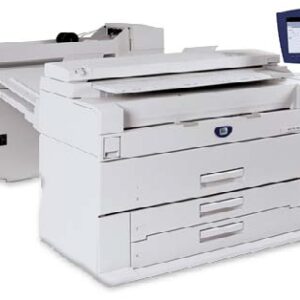 A printer that is sitting on top of a table.