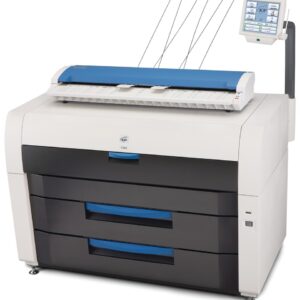 A printer that is sitting on top of a table.