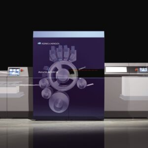 A computer screen showing an image of hands.