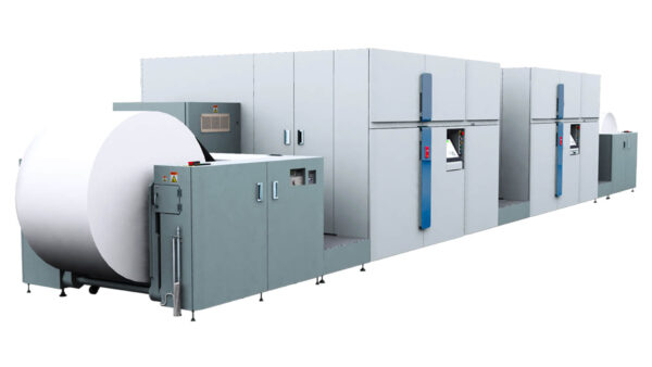 A large machine is shown with its doors open.