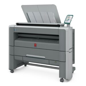 A printer that is sitting on top of a table.
