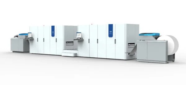 A large storage system with multiple units and a machine.