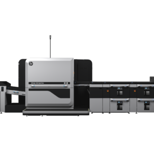 A computer rendering of the side of a printer.