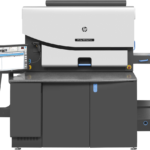 A printer that is sitting on top of a table.