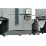 A large machine with two machines on it