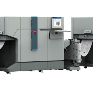 A large machine with two machines on it