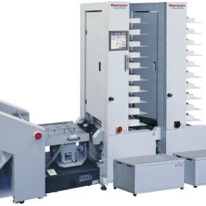 A machine that is sitting next to some boxes.