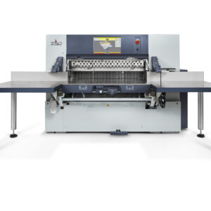 A large machine with two tables and one table